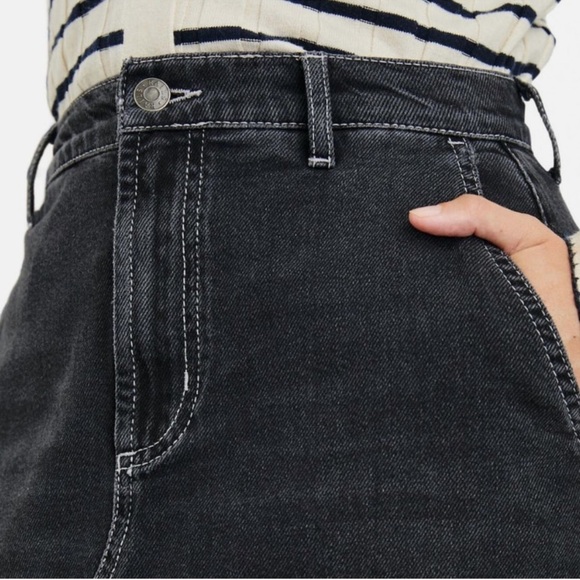 NWT Rails Manhattan Black Denim Skirt, Size 30 - Picture 4 of 10